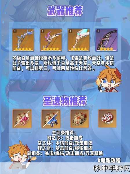 原神，达达利亚圣遗物搭配秘籍，铸就超高伤害