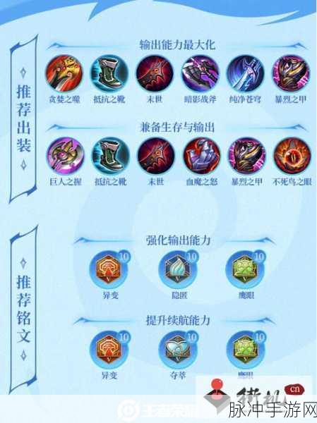 王者荣耀，通用 AD 和 AP 铭文搭配秘籍大公开
