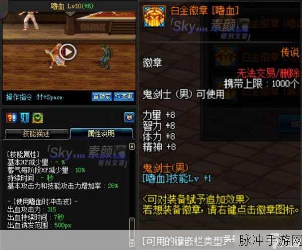 DNF2025 巫女白金徽章选择全攻略