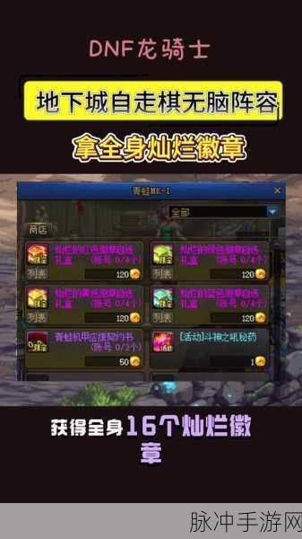 2025 年地下城与勇士，刺客白金徽章的精准抉择指南