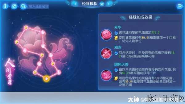 梦幻西游手游天宫奇经八脉全解析
