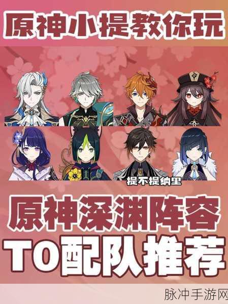 原神，深度解析主 C 角色与阵容的完美组合