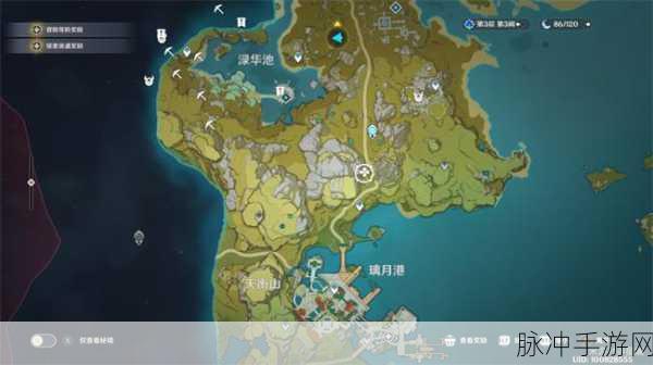 原神望舒客栈假山位置全解析