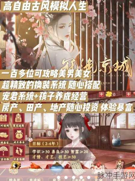 探秘晟世繁华橙光完结版，玩法多样的古风小说角色扮演手游全攻略