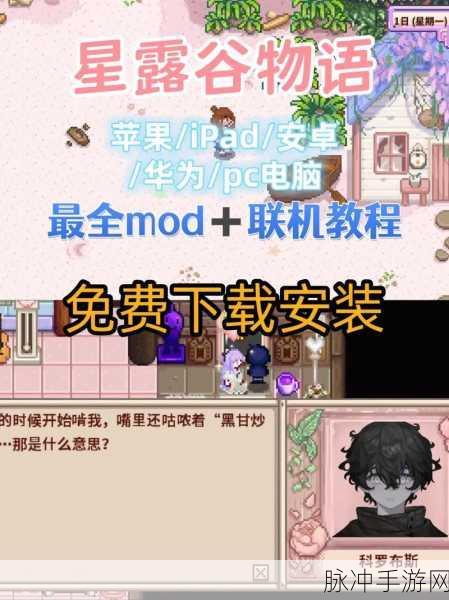 星露谷物语联机秘籍，让你畅玩升级不再难