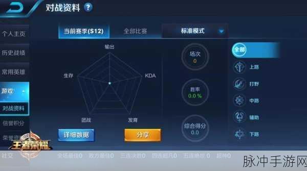 王者荣耀战队评级提升秘籍，全面攻略指南