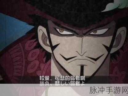 航海王热血航线，巴奇的非凡魅力与实力解析