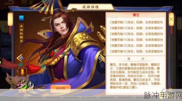 三国志 10 伤病恢复秘籍，重焕武将雄风