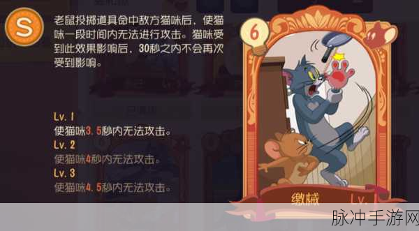 猫和老鼠手游知识卡搭配秘籍全解析