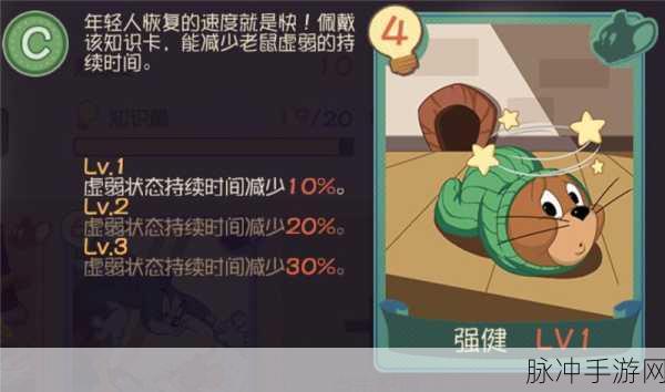 猫和老鼠手游知识卡搭配秘籍全解析