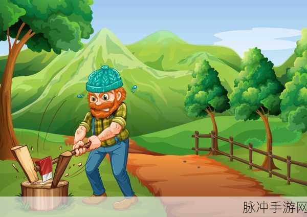荒野伐木工，卡通休闲新体验，点击乐趣无限