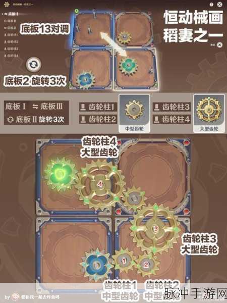 原神恒动械画部件复原全攻略指南