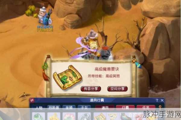 梦幻西游手游，高级藏宝图探秘与挖掘秘籍