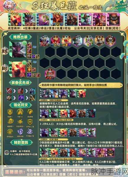 LOL 云顶之弈贵族赌狗完美搭配秘籍