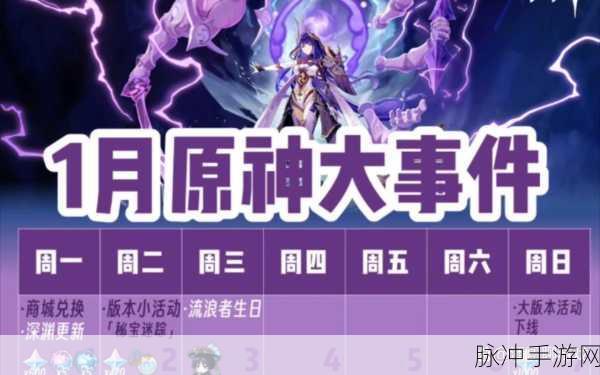 原神尘辉兑换刷新时间全解析