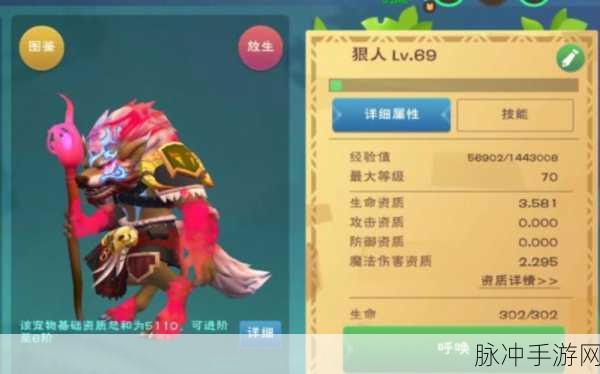 创造与魔法，精准解读狼的资质之谜