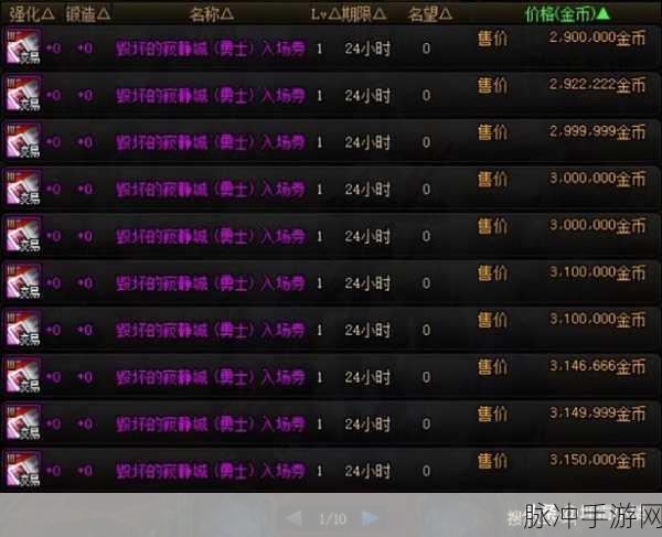 DNF 手游时空石刷取全攻略