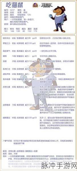 洛克王国，吃猫鼠技能深度探秘与实战攻略