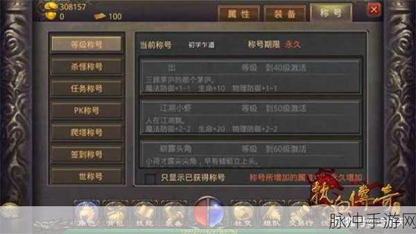 手游秘籍，全面提升战力的关键策略