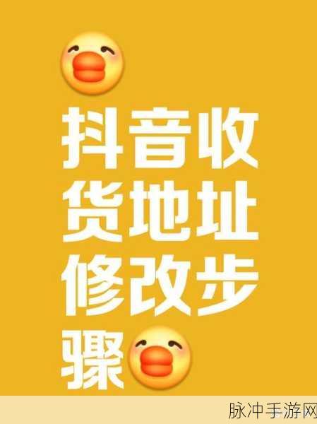 手游世界的奇妙攻略，抖音商城收货地址与名字修改秘籍