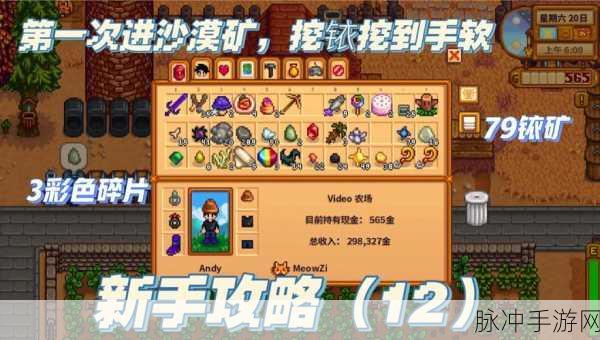 星露谷物语，探寻铱矿的全方位指南