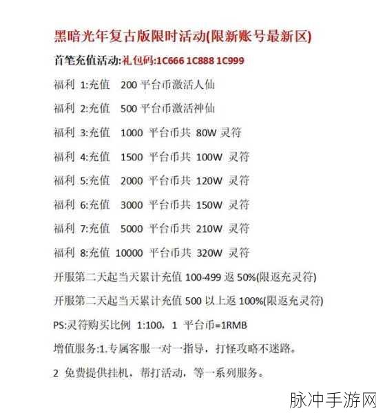 域极天下 2024 兑换码全攻略及深度解析