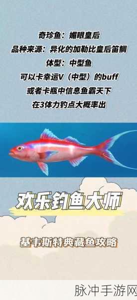 欢乐钓鱼大师，鱼类全图鉴大揭秘