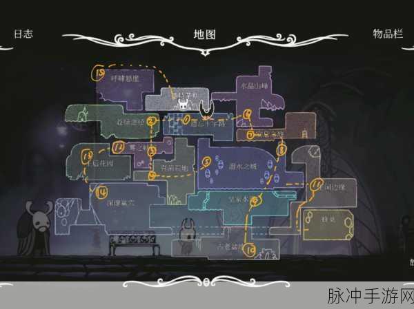 空洞骑士，地图探索的最佳顺序全解析