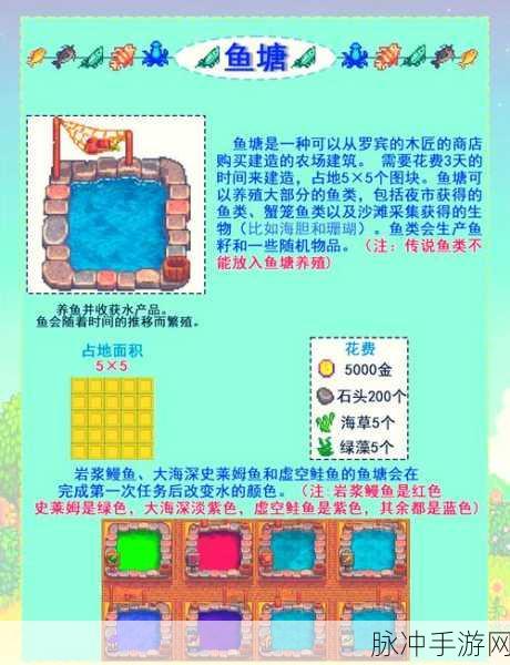 星露谷物语鱼塘变色的奇妙秘密与全攻略