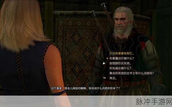 巫师 3 手游中凯拉对话顺序的深度解析与指南