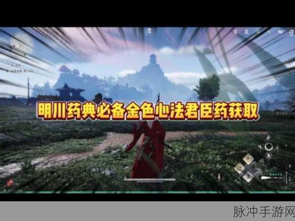燕云十六声，明川药典偷师秘籍大揭秘