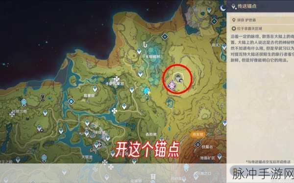 原神须弥掣电树位置全解析，助你轻松找到