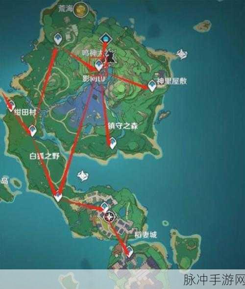 原神稻妻解锁全攻略，探索神秘新地图