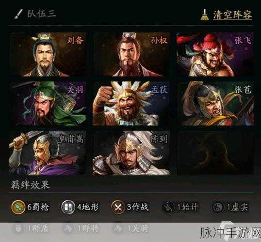 三国志战略版，张飞蜀枪阵容深度解析与玩法指南