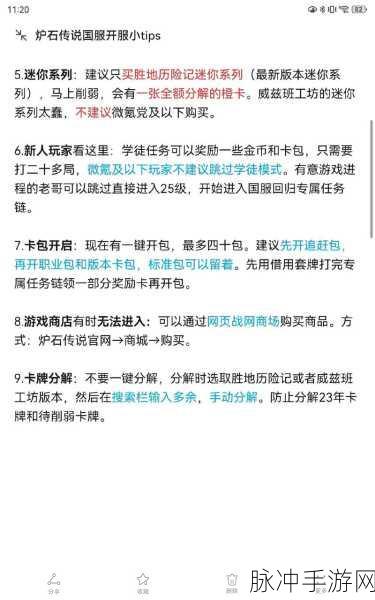 深度剖析炉石传说国际服与国服的显著差异