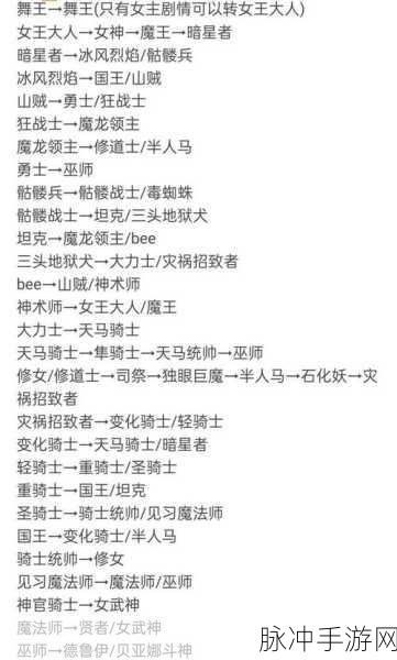 火焰之纹章，圣魔之光石 转职全攻略
