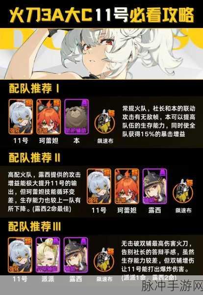 绝区零 11 号配队秘籍大揭秘