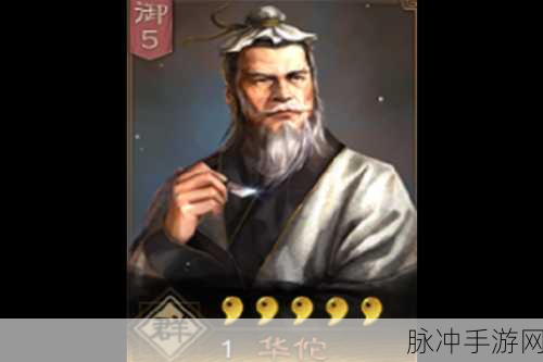 三国志战略版华佗，济世神医的非凡魅力
