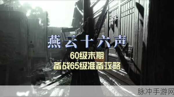 燕云十六声中患病状态的完美缓解攻略