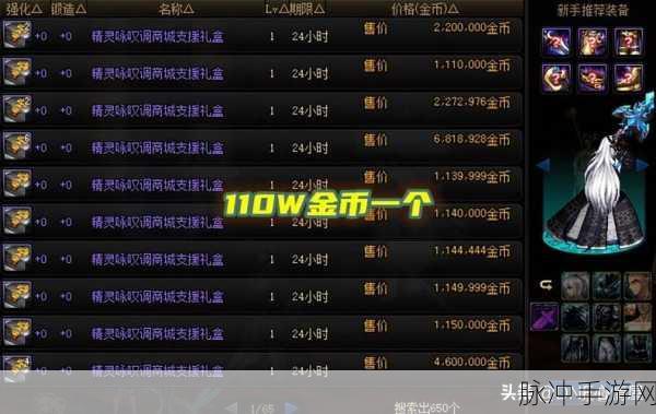 DNF 手游，装备调整箱获取秘籍大公开