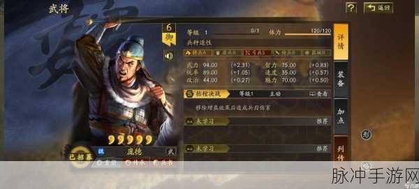 三国志战略版 SP 庞德技能全解析，实力超群不容小觑