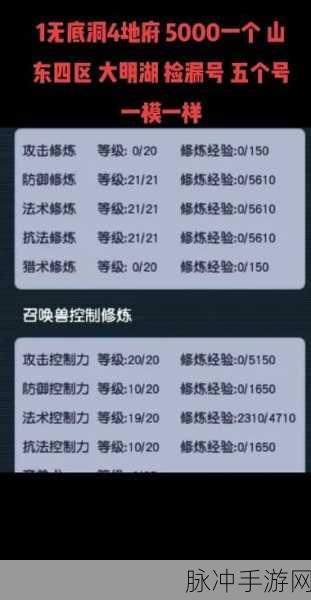 2024 梦幻西游手游无底洞加点全攻略