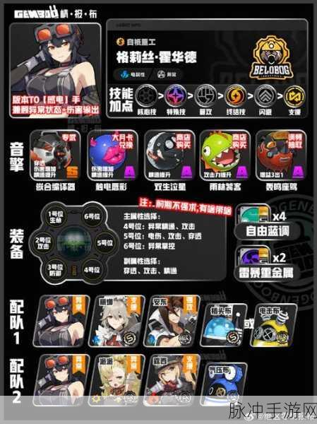 绝区零珂蕾妲邦布的完美搭配指南