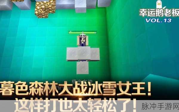 我的世界暮色森林，探寻冰雪女王的神秘藏身之处
