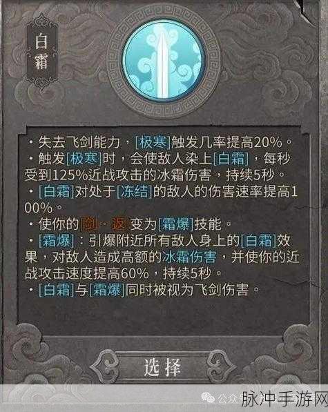 暖雪手游，各流派圣物搭配的精妙指南