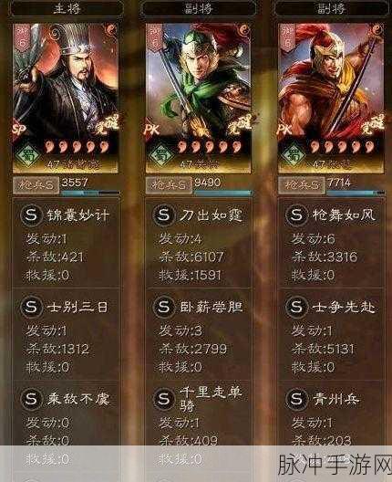 三国志战略版，北伐枪崛起，SP诸葛亮关兴张苞制霸战场