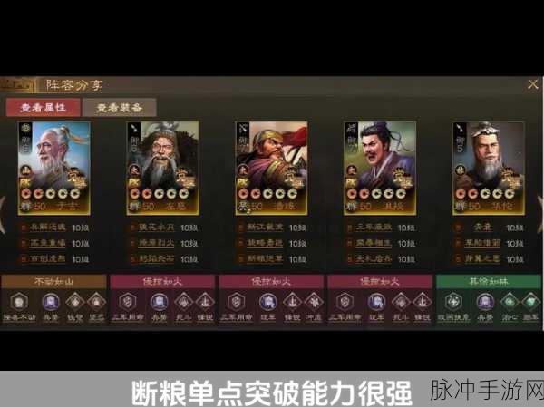 三国志战棋版赵云阵容搭配秘籍大公开