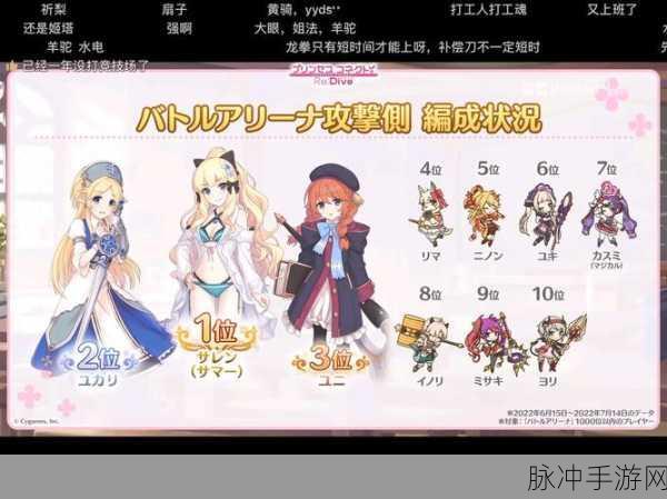 公主连结竞技场超强阵容全解析
