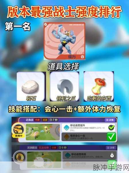 宝可梦大集结路卡利欧高效上分秘籍