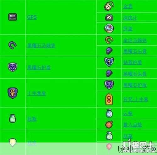 泰拉瑞亚手机版黑曜石套装全方位解析